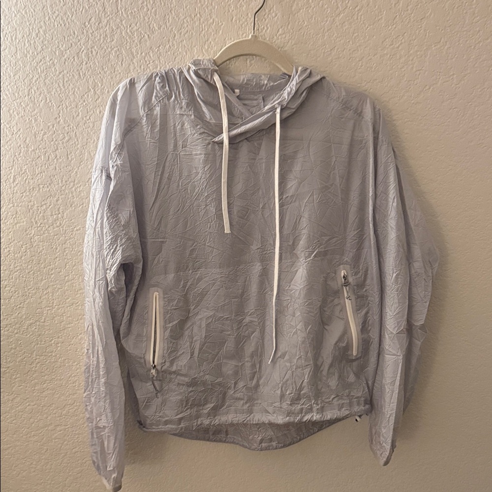 lululemon athletica Gray Hooded Jacket
